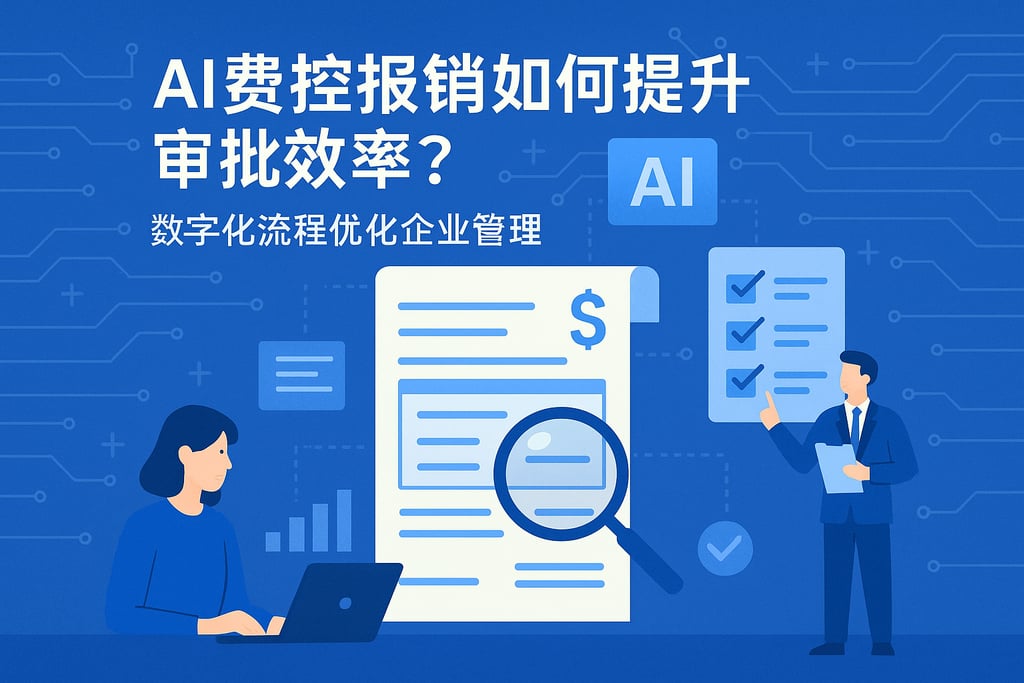 AI费控报销如何提升审批效率？数字化流程优化企业管理