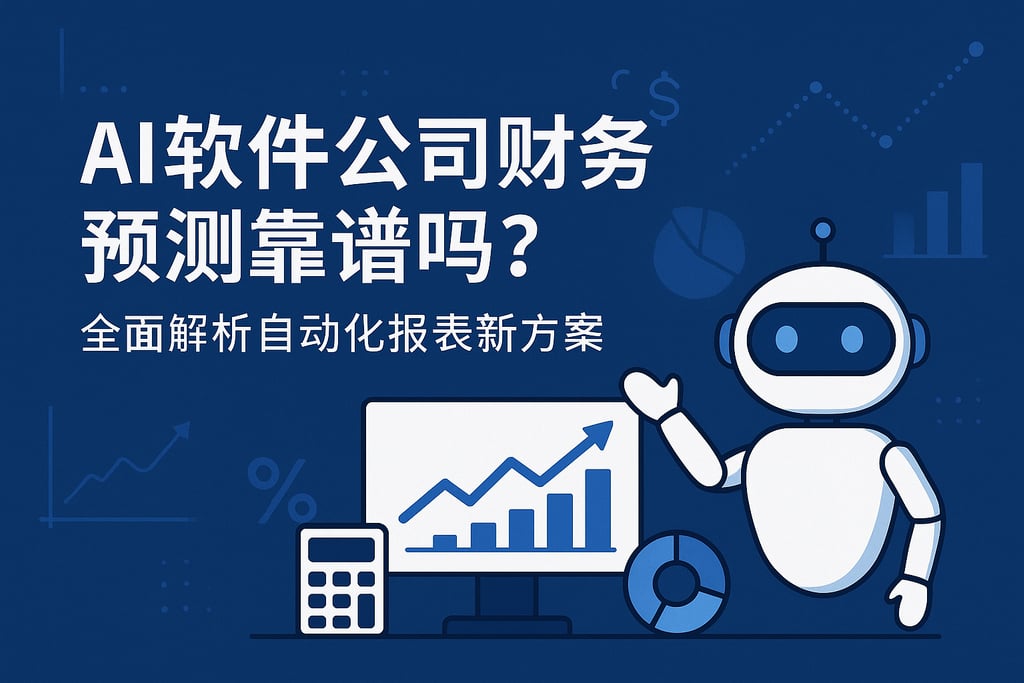 AI软件公司财务预测靠谱吗？全面解析自动化报表新方案
