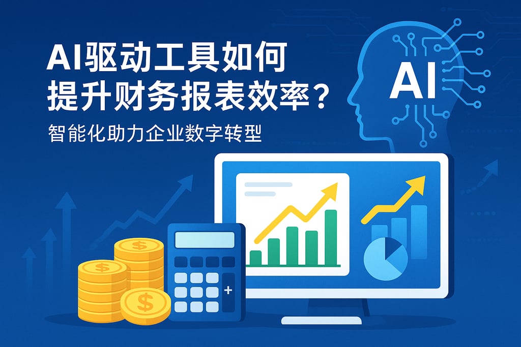 AI驱动工具如何提升财务报表效率？智能化助力企业数字转型