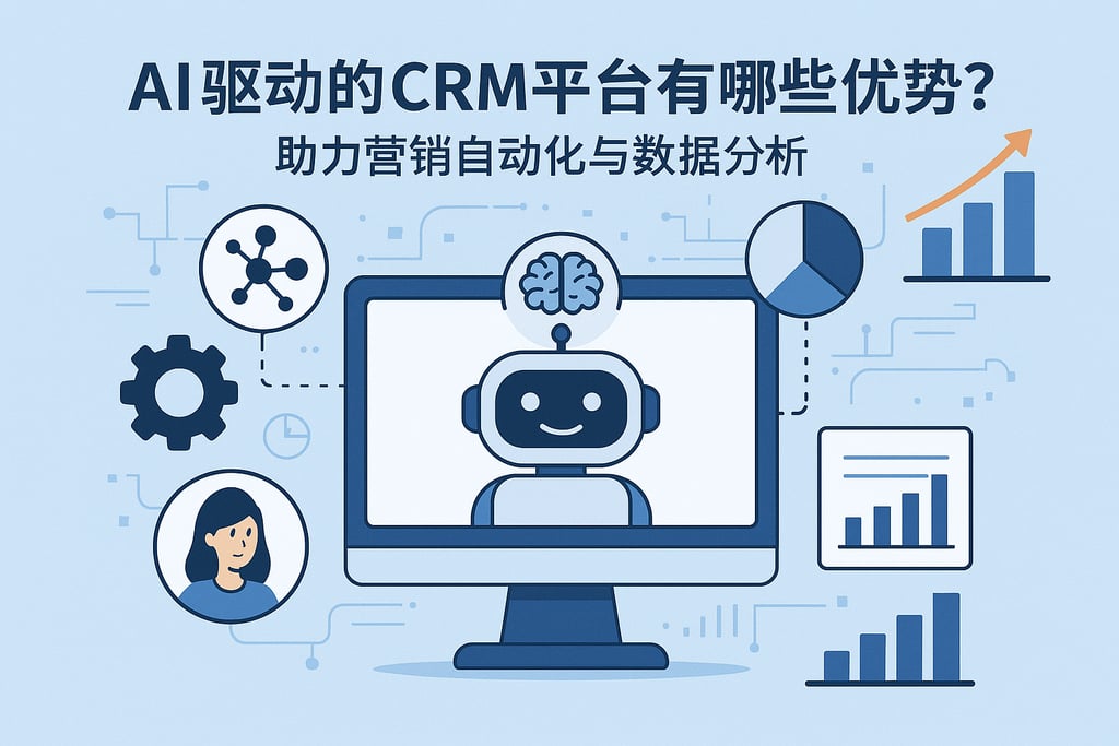 AI驱动的CRM平台有哪些优势？助力营销自动化与数据分析