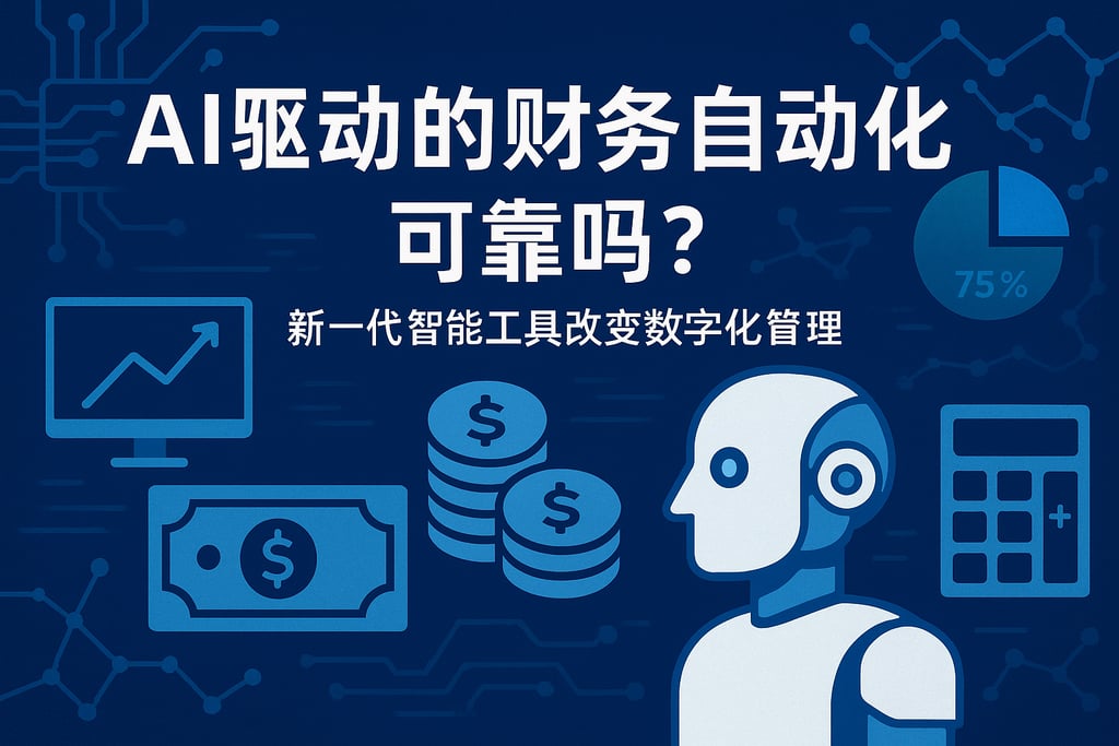 AI驱动的财务自动化靠谱吗？新一代智能工具改变数字化管理