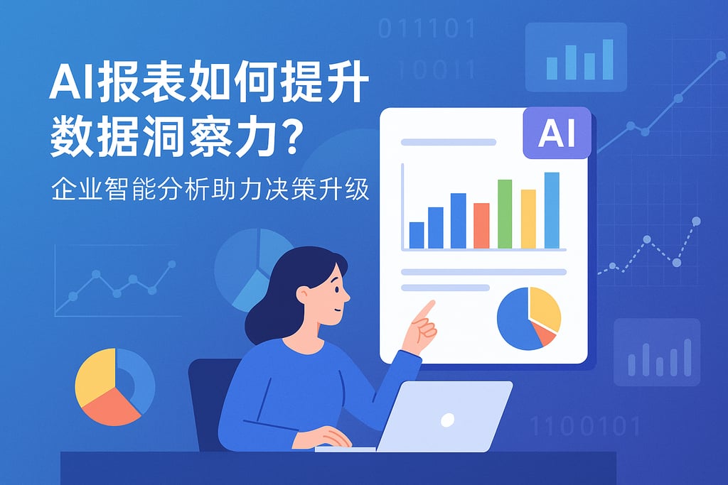 ai报表如何提升数据洞察力?企业智能分析助力决策升级 - FineBI数据分析知识库