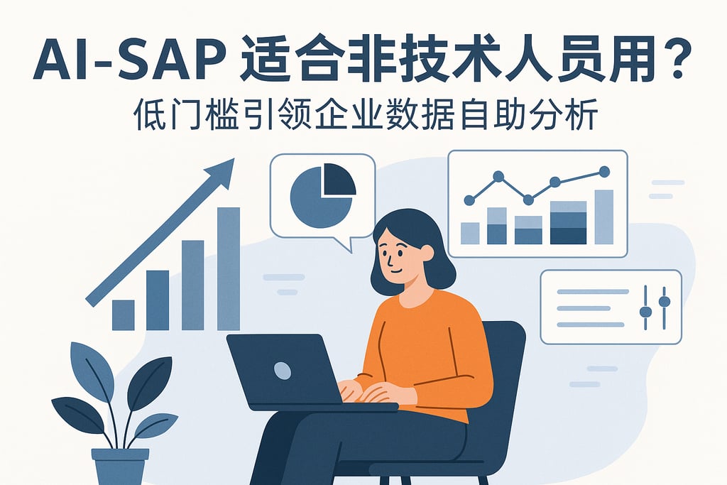 ai-sap适合非技术人员使用吗？低门槛引领企业数据自助分析