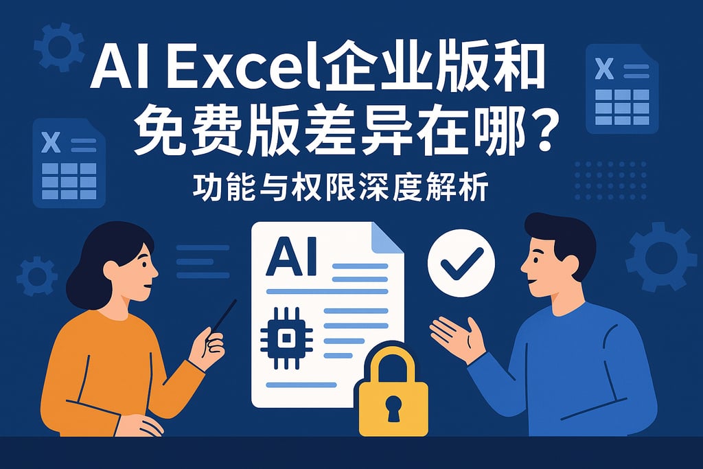 aiexecl企业版和免费版差异在哪？功能与权限深度解析