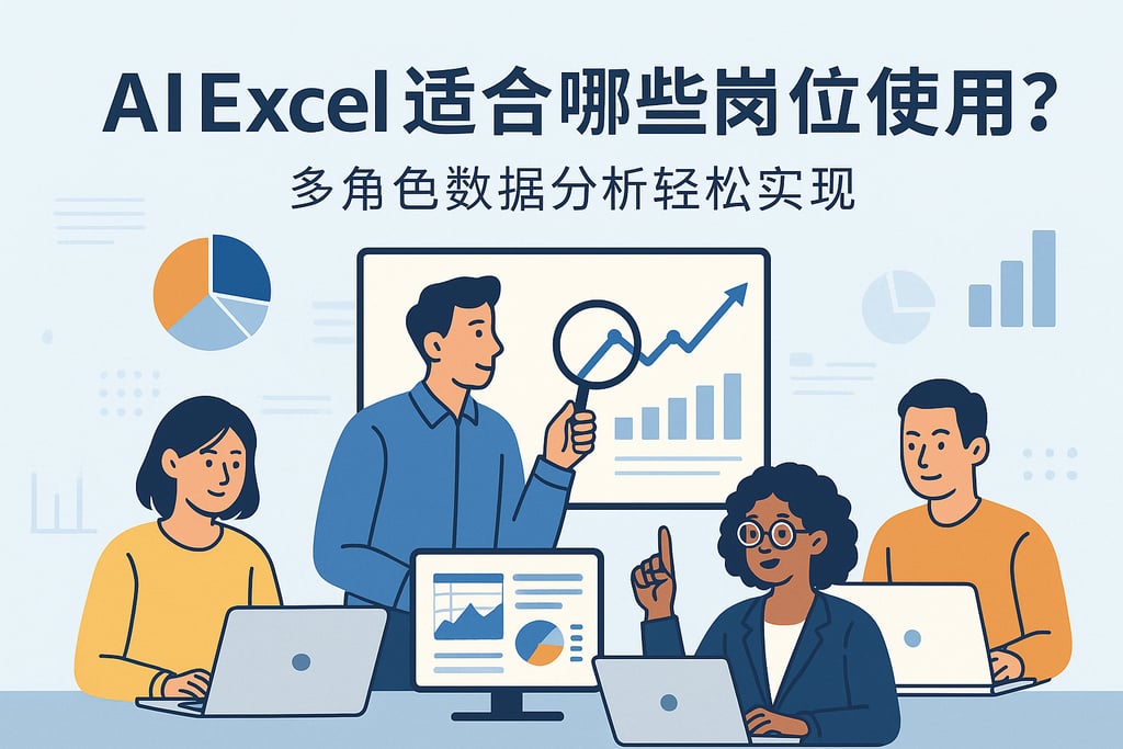 aiexecl适合哪些岗位使用？多角色数据分析轻松实现