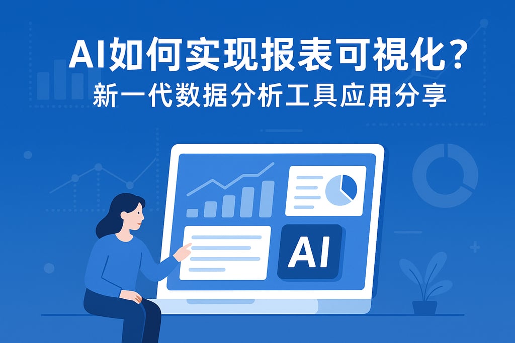 ai做报表如何实现可视化？新一代数据分析工具应用分享