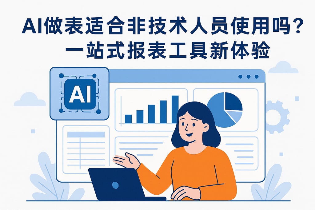ai做表适合非技术人员使用吗？一站式报表工具新体验