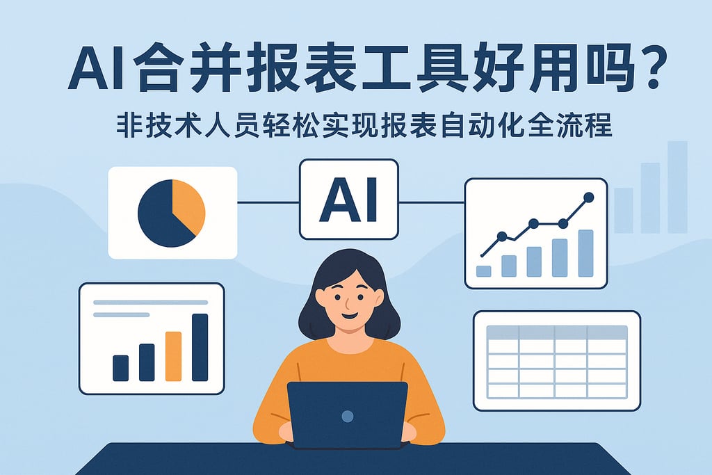 ai合并报表工具好用吗？非技术人员轻松实现报表自动化全流程