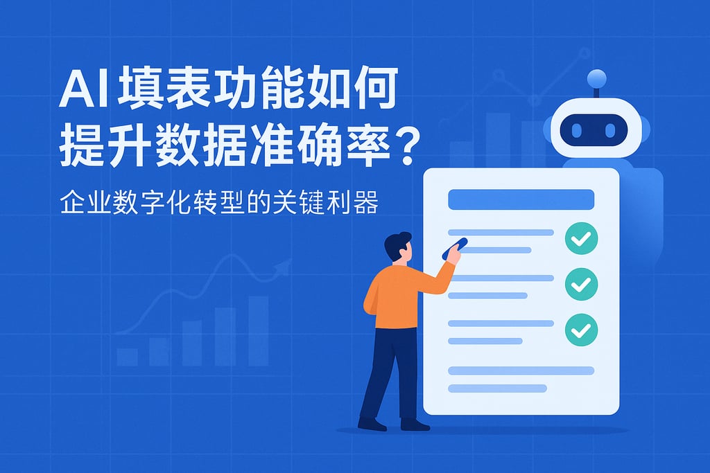 ai填表功能如何提升数据准确率？企业数字化转型的关键利器