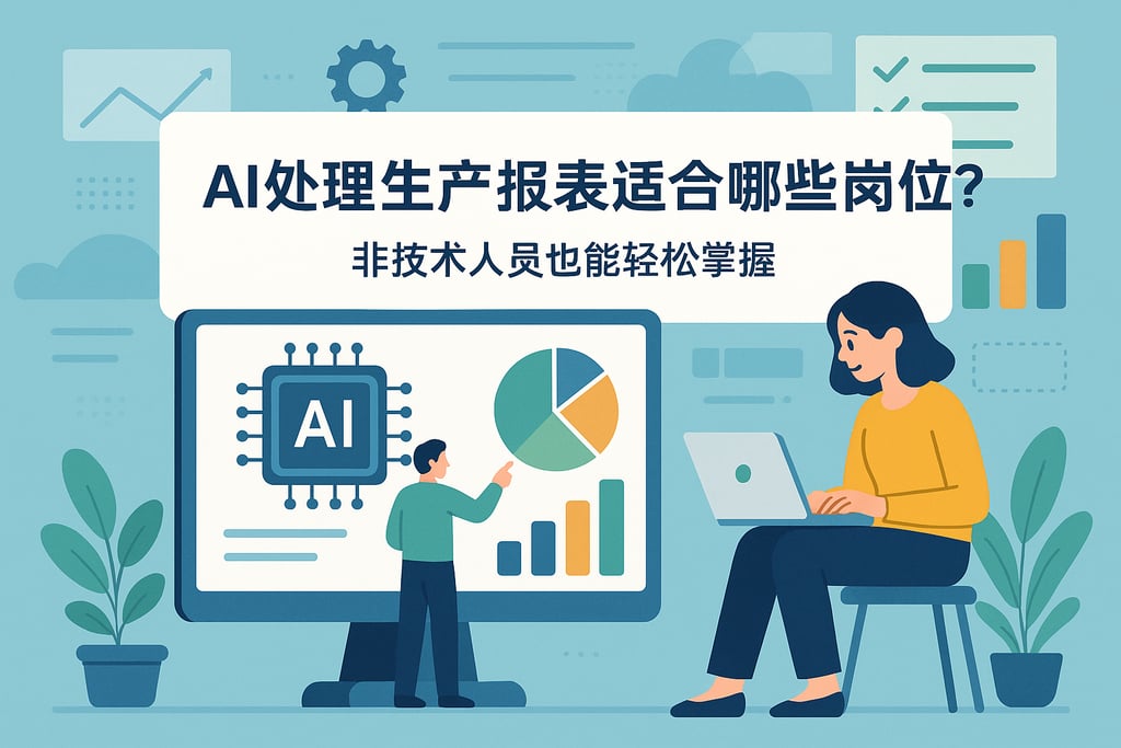 ai处理生产报表适合哪些岗位？非技术人员也能轻松掌握