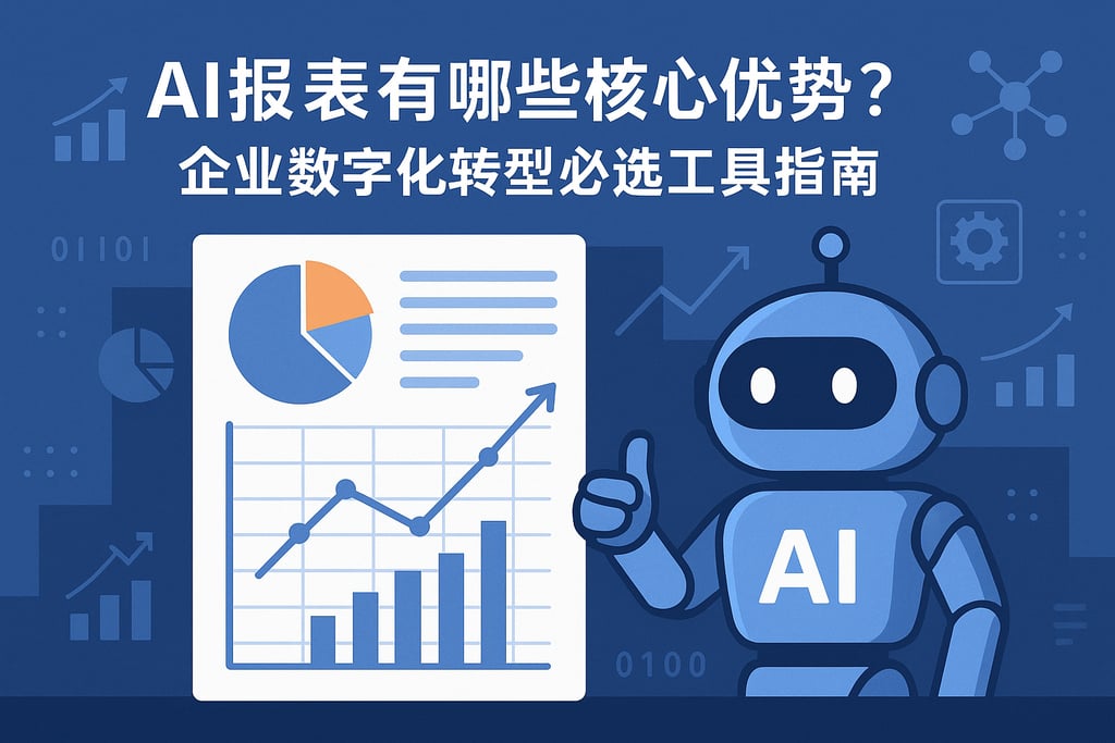 ai报表有哪些核心优势？企业数字化转型必选工具指南