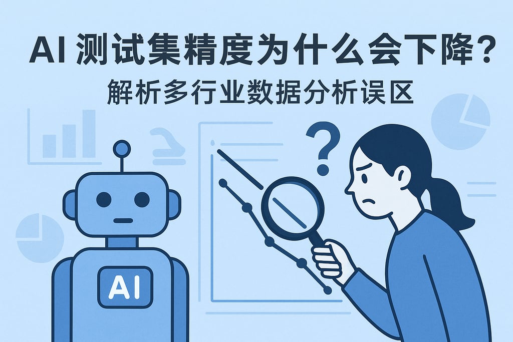 ai测试集精度为什么会下降？解析多行业数据分析误区