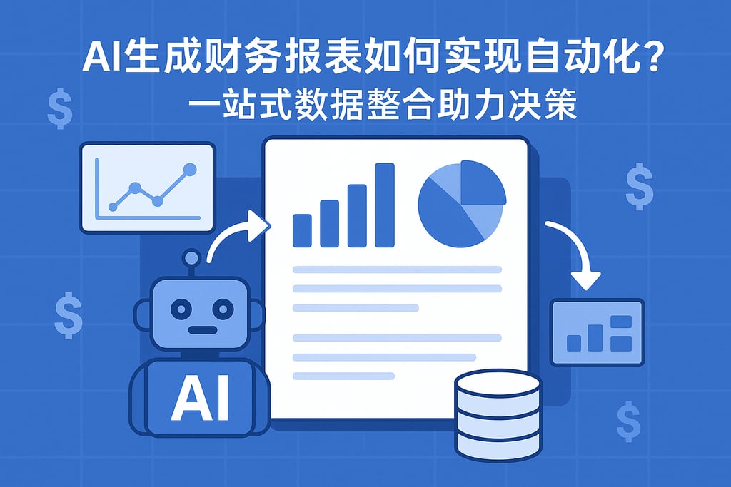 ai生成财务报表如何实现自动化？一站式数据整合助力决策