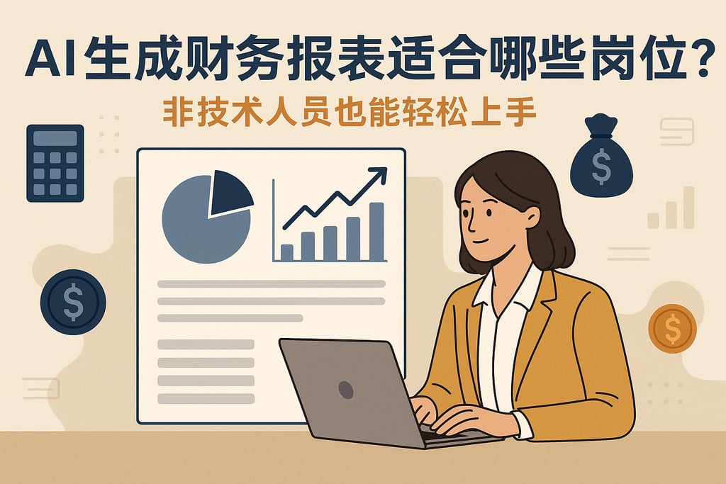 ai生成财务报表适合哪些岗位？非技术人员也能轻松上手