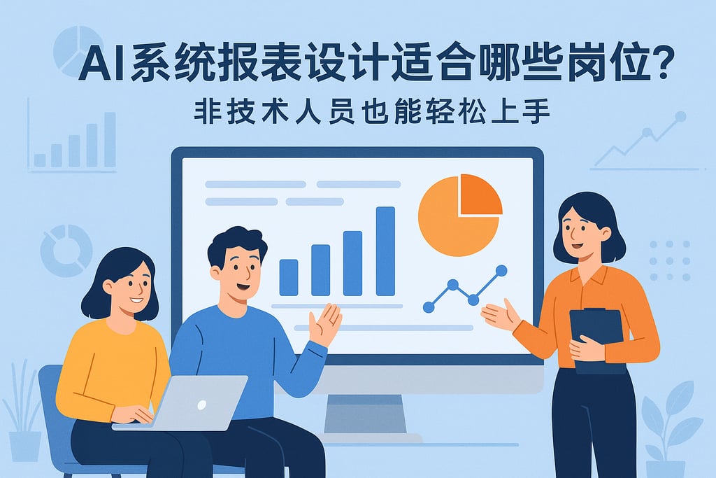 ai系统报表设计适合哪些岗位？非技术人员也能轻松上手