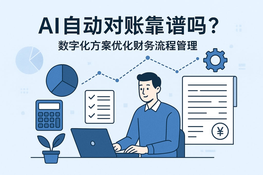ai自动对账靠谱吗？数字化方案优化财务流程管理