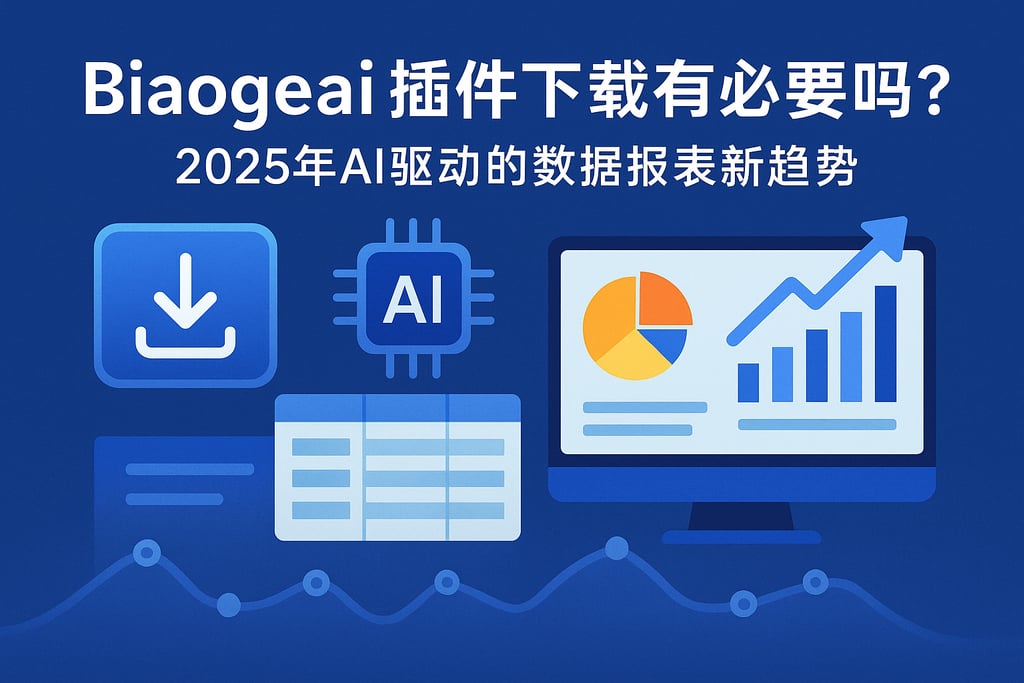 biaogeai插件下载有必要吗？2025年AI驱动的数据报表新趋势