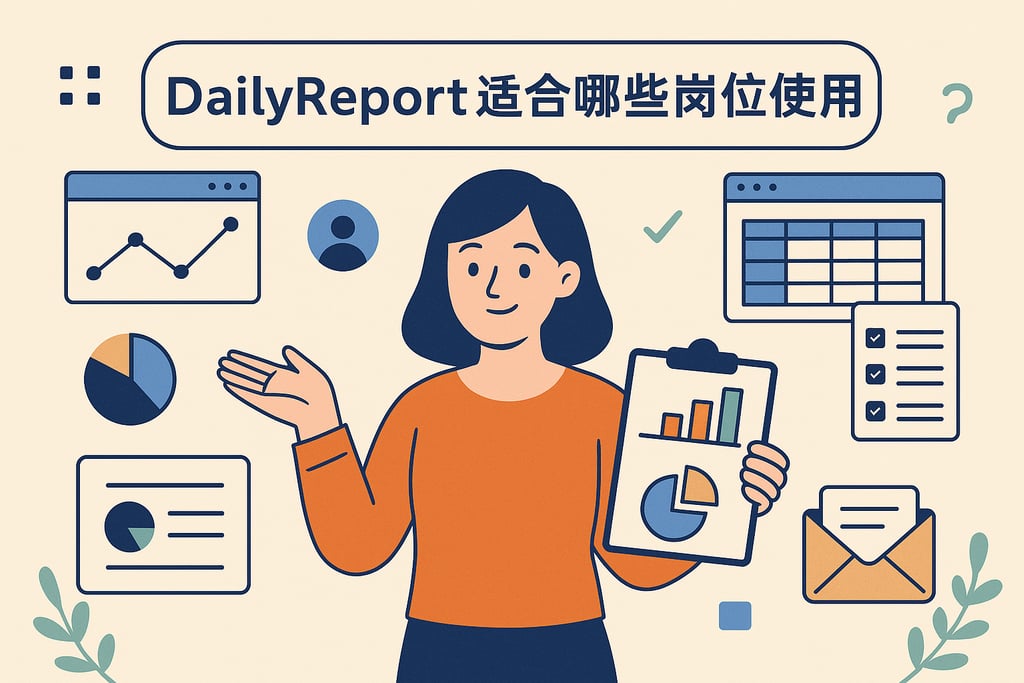 dailyreport适合哪些岗位使用？非技术人员轻松掌握报表工具