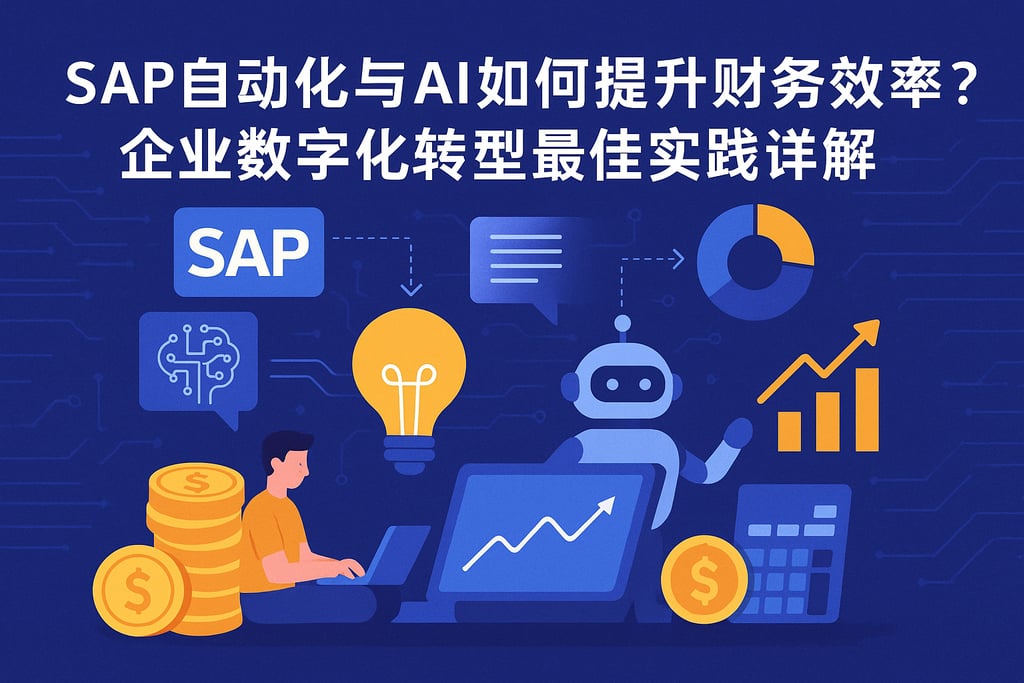 sap自动化与ai如何提升财务效率？企业数字化转型最佳实践详解