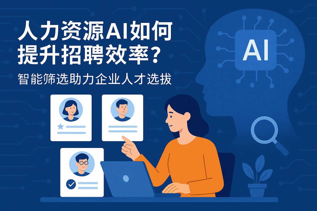 人力资源AI如何提升招聘效率？智能筛选助力企业人才选拔
