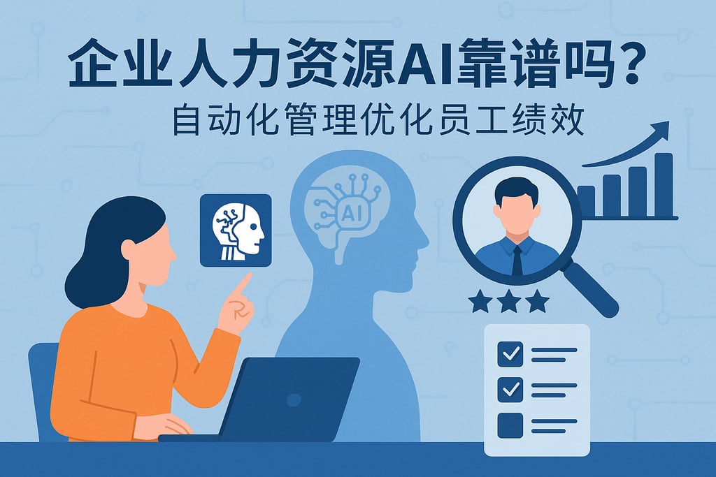 企业人力资源AI靠谱吗？自动化管理优化员工绩效分析
