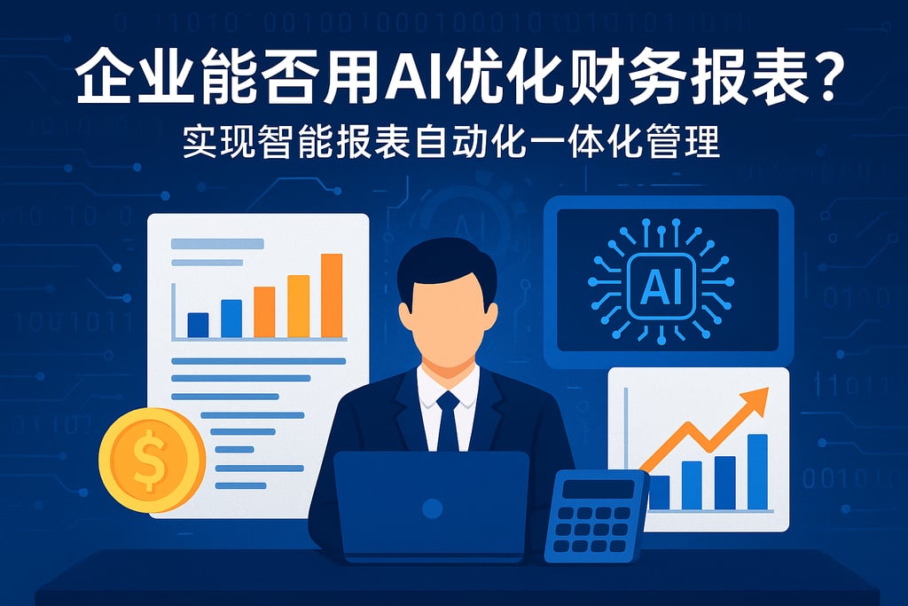 企业能否用AI优化财务报表？实现智能报表自动化一体化管理