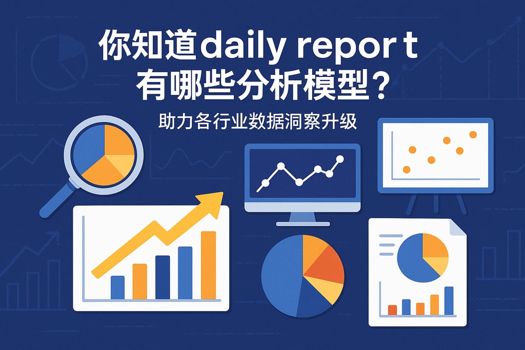 你知道dailyreport有哪些分析模型？助力各行业数据洞察升级