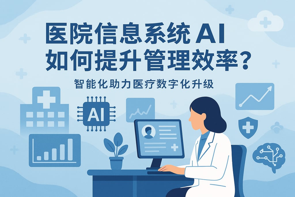 医院信息系统AI如何提升管理效率？智能化助力医疗数字化升级