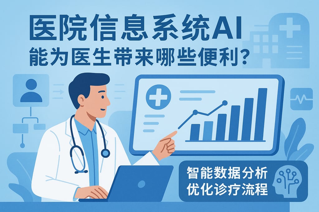 医院信息系统AI能为医生带来哪些便利？智能数据分析优化诊疗流程