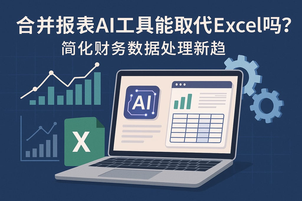合并报表AI工具能取代Excel吗？简化财务数据处理新趋势