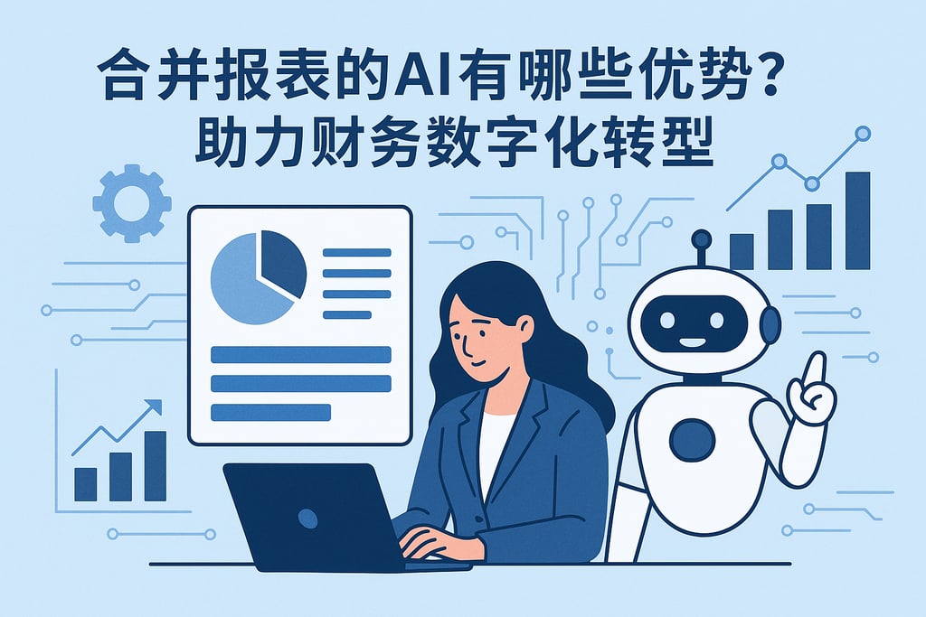 合并报表的AI有哪些优势？助力财务数字化转型