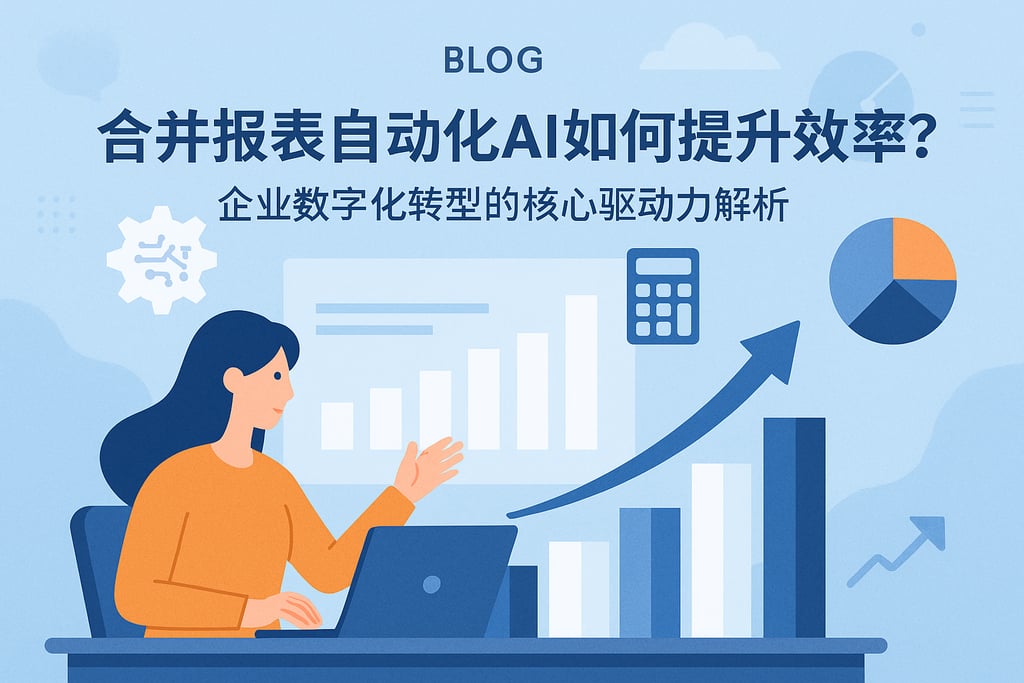 合并报表自动化ai如何提升效率？企业数字化转型的核心驱动力解析