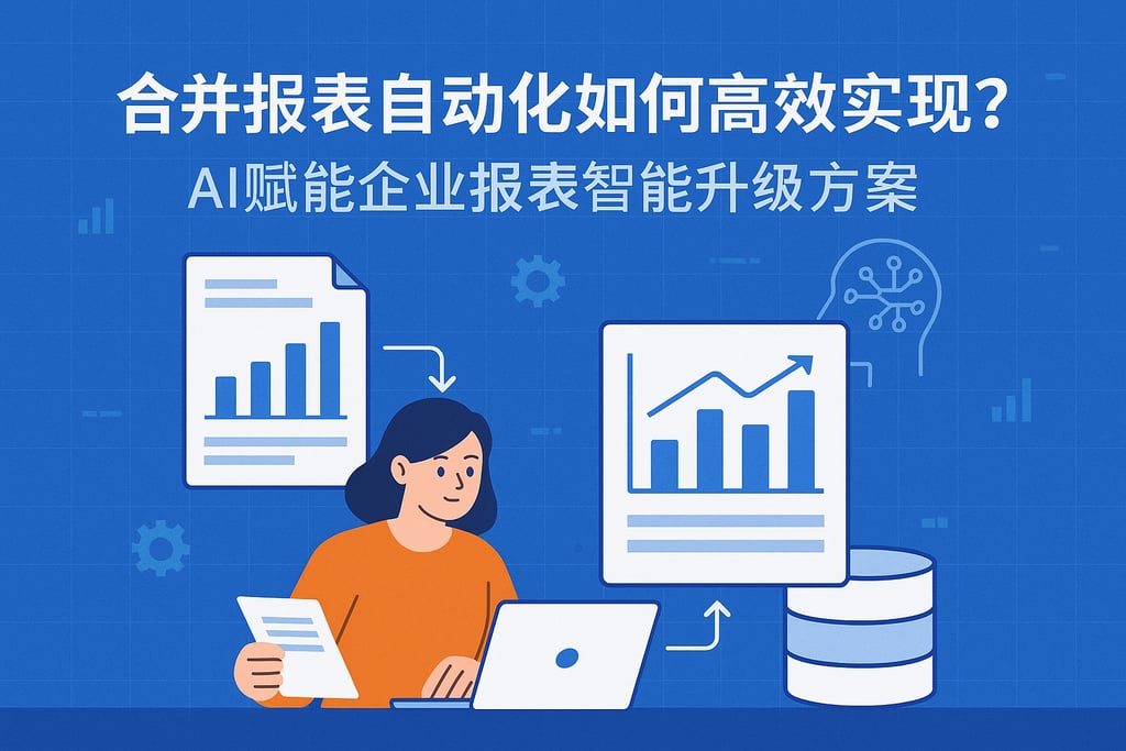 合并报表自动化如何高效实现？AI赋能企业报表智能升级方案