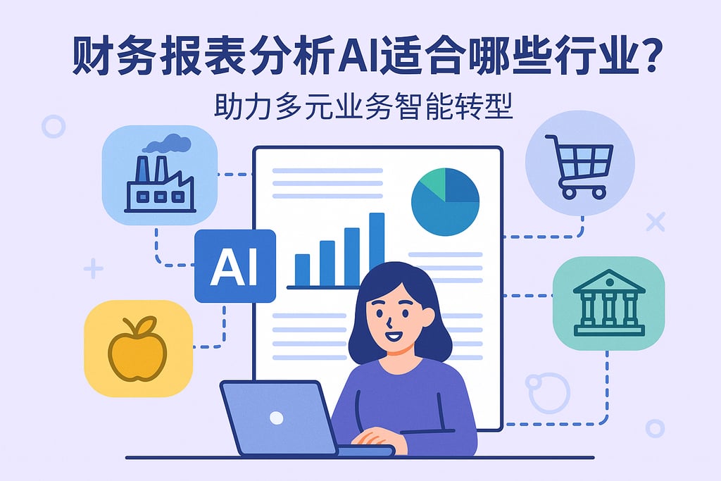 好用的财务报表分析ai适合哪些行业？助力多元业务智能转型