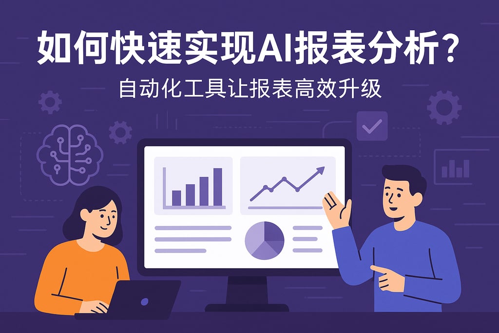 如何快速实现AI报表分析？自动化工具让报表高效升级