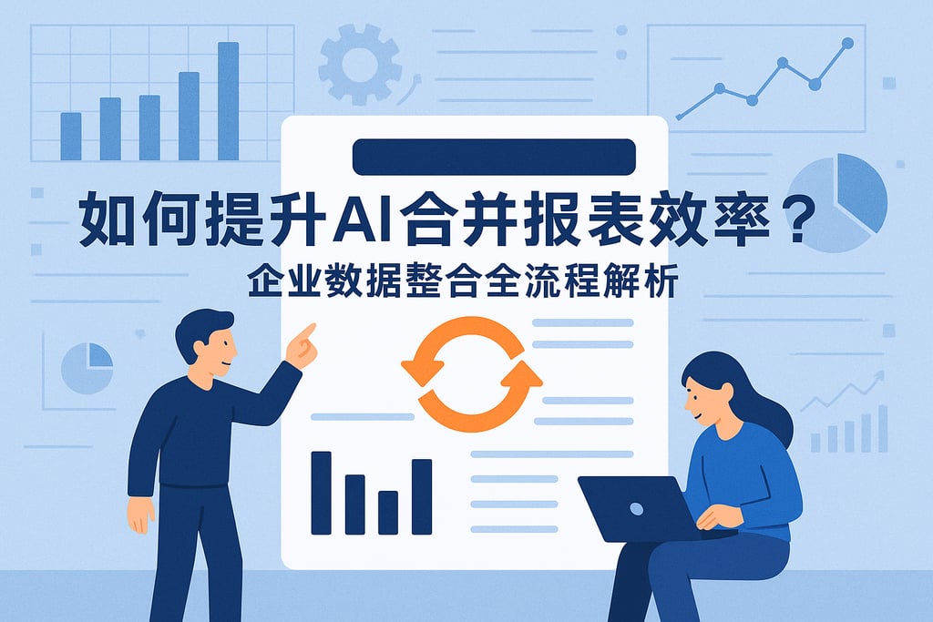 如何提升AI合并报表效率？企业数据整合全流程解析