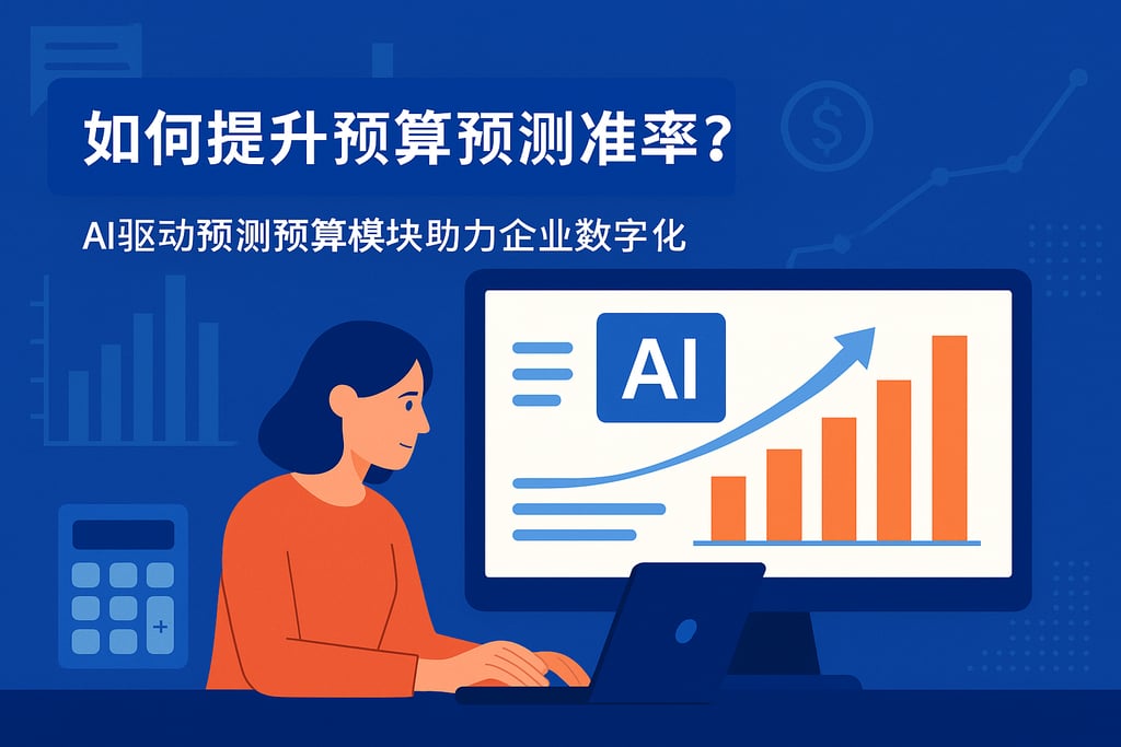 如何提升预算预测准确率？AI驱动预测预算模块助力企业数字化