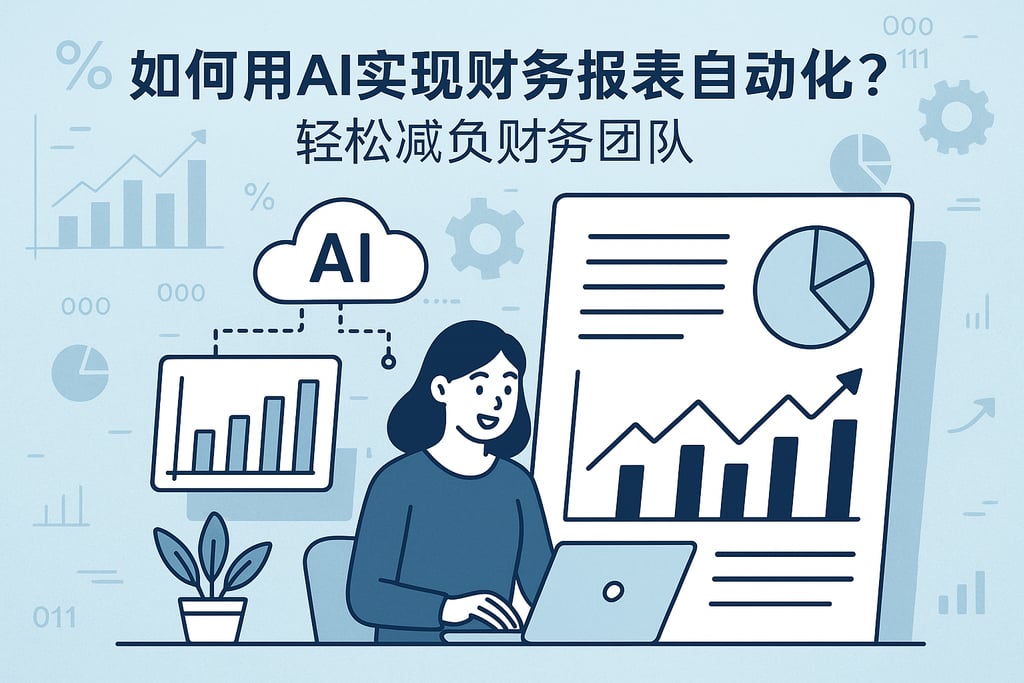如何用AI实现财务报表自动化？轻松减负财务团队