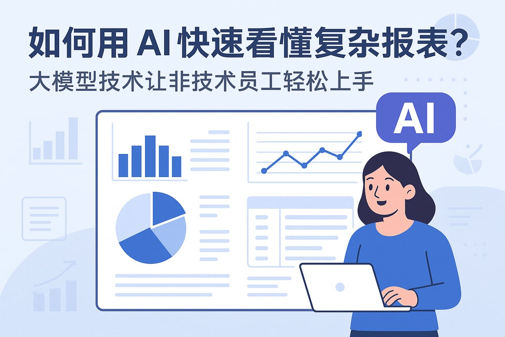 如何用AI快速看懂复杂报表？大模型技术让非技术员工轻松上手