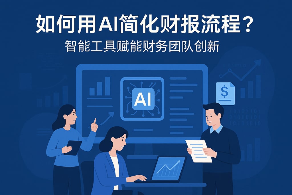 如何用AI简化财报流程？智能工具赋能财务团队创新