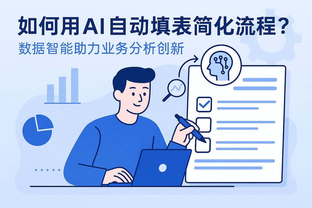 如何用AI自动填表简化流程？数据智能助力业务分析创新
