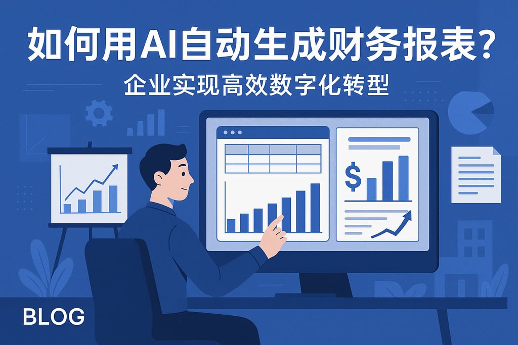 如何用AI自动生成财务报表？企业实现高效数字化转型