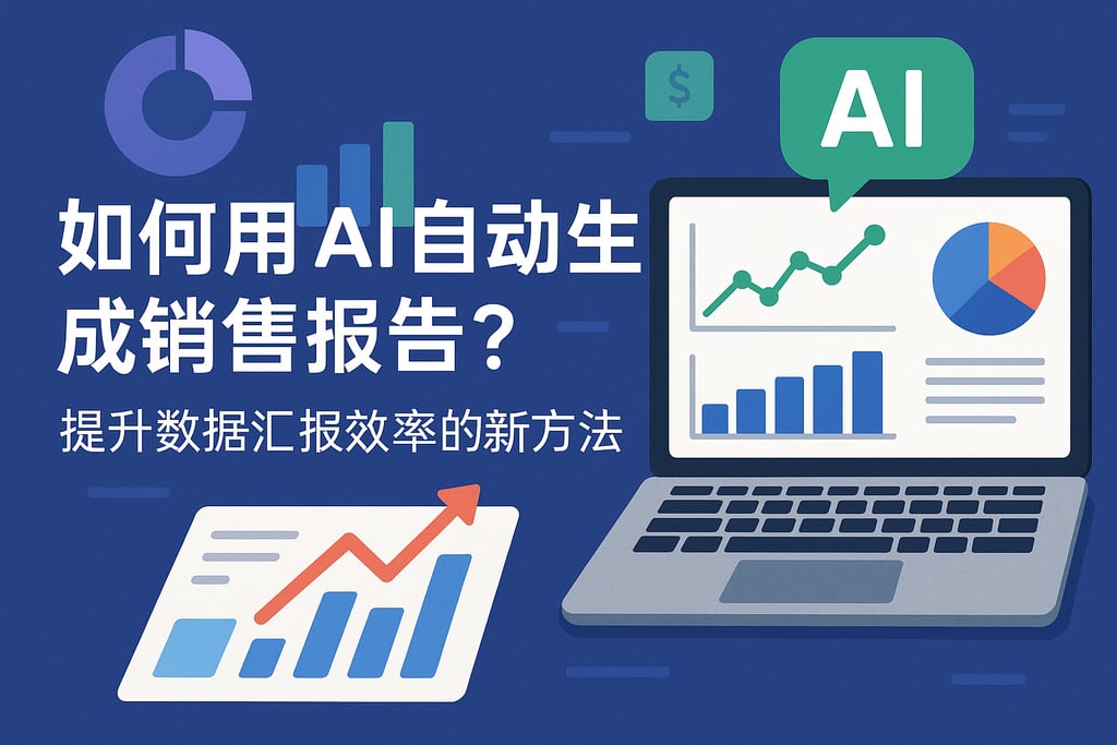 如何用AI自动生成销售报告？提升数据汇报效率的新方法