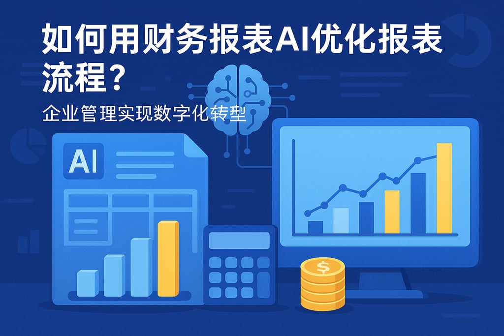 如何用财务报表AI优化报表流程？企业管理实现数字化转型
