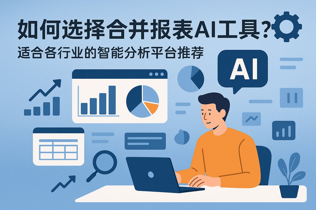 如何选择合并报表AI工具？适合各行业的智能分析平台推荐