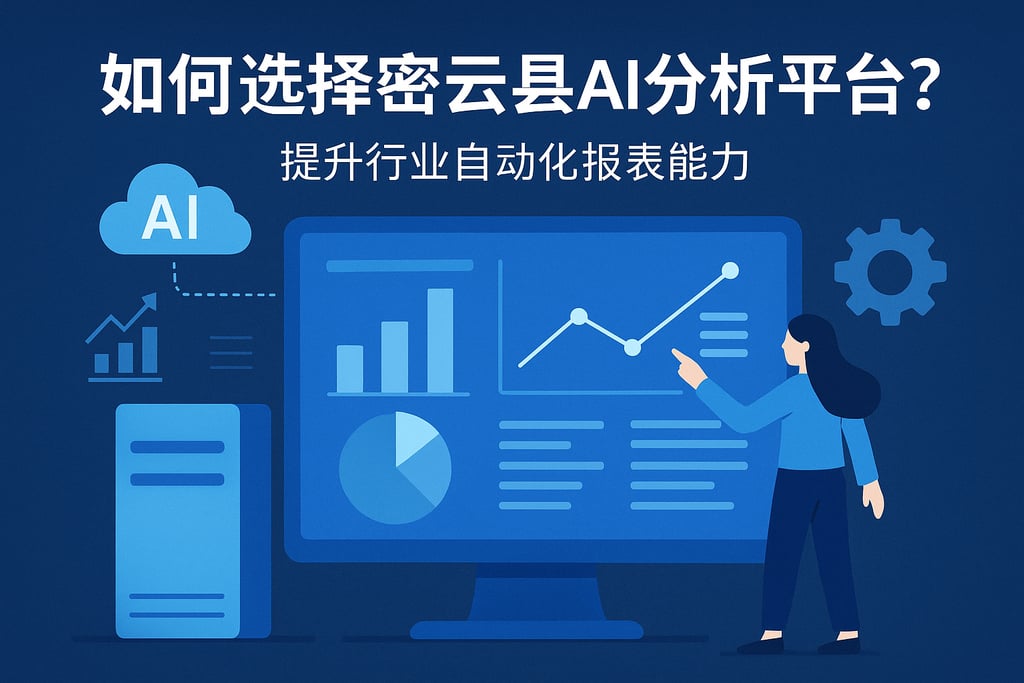 如何选择密云县AI分析平台？提升行业自动化报表能力