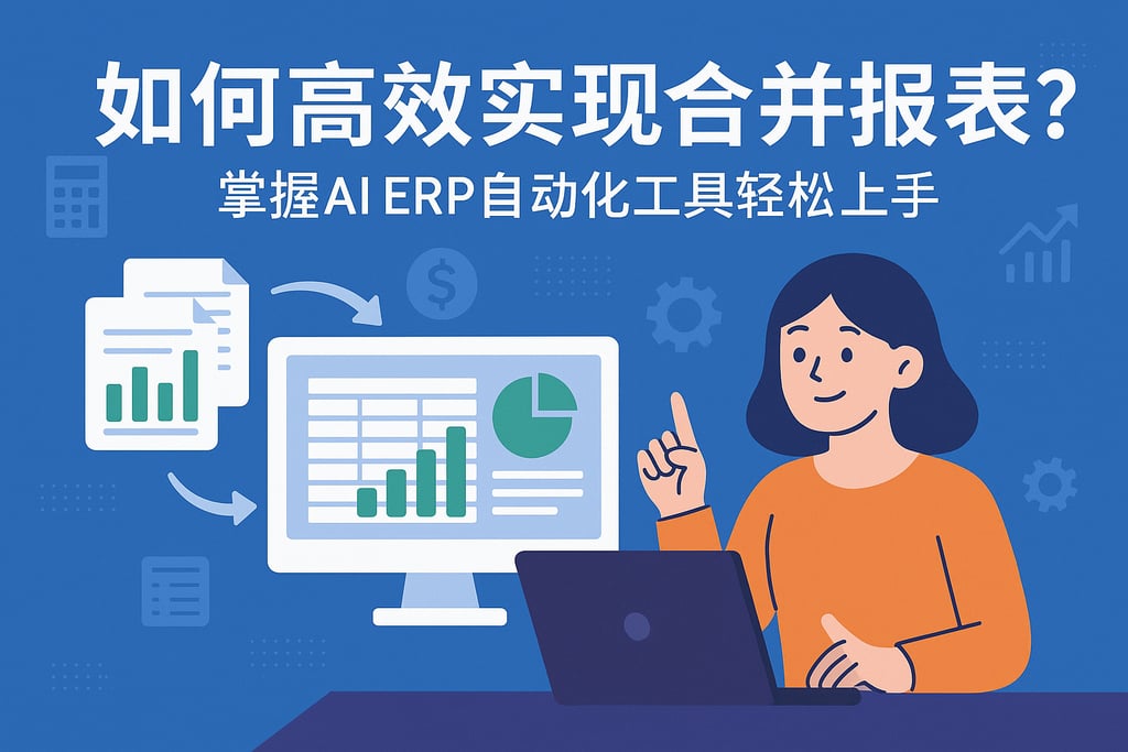如何高效实现合并报表？掌握AIERP自动化工具轻松上手