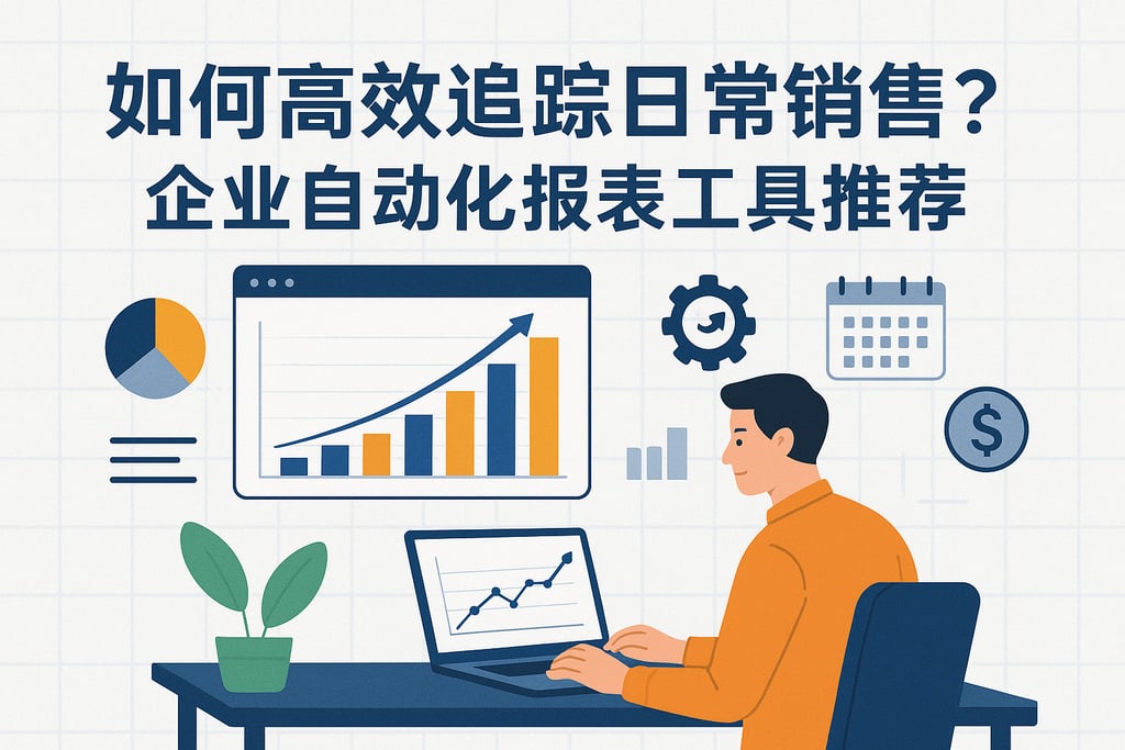 如何高效追踪dailysales？企业自动化报表工具推荐