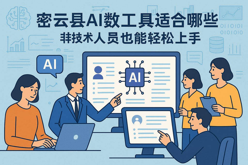 密云县AI数据工具适合哪些岗位？非技术人员也能轻松上手