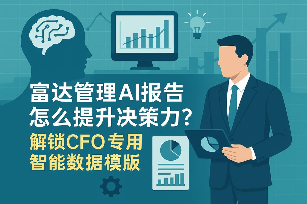 富达管理AI报告怎么提升决策力？解锁CFO专用智能数据模板